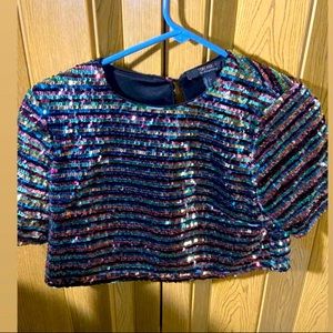 Glittery top from forever 21.